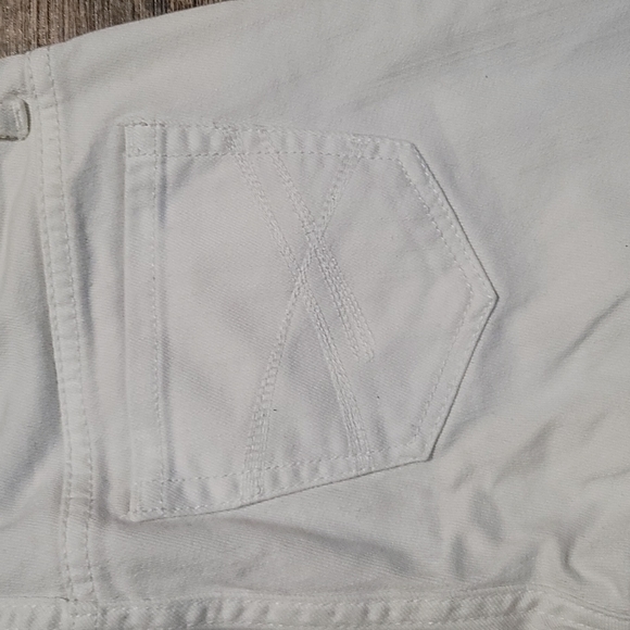 Girls White Aeropostale jeans Capri Style size 3/4 Gently Loved very clean - Picture 12 of 13